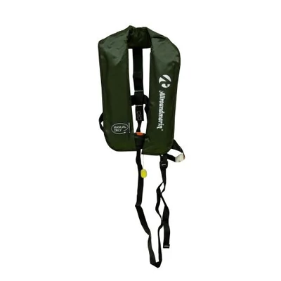 Allroundmarin kézi kioldású mentőmellény 165N zöld