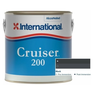 International algagátló Cruiser 200 2,5L fekete
